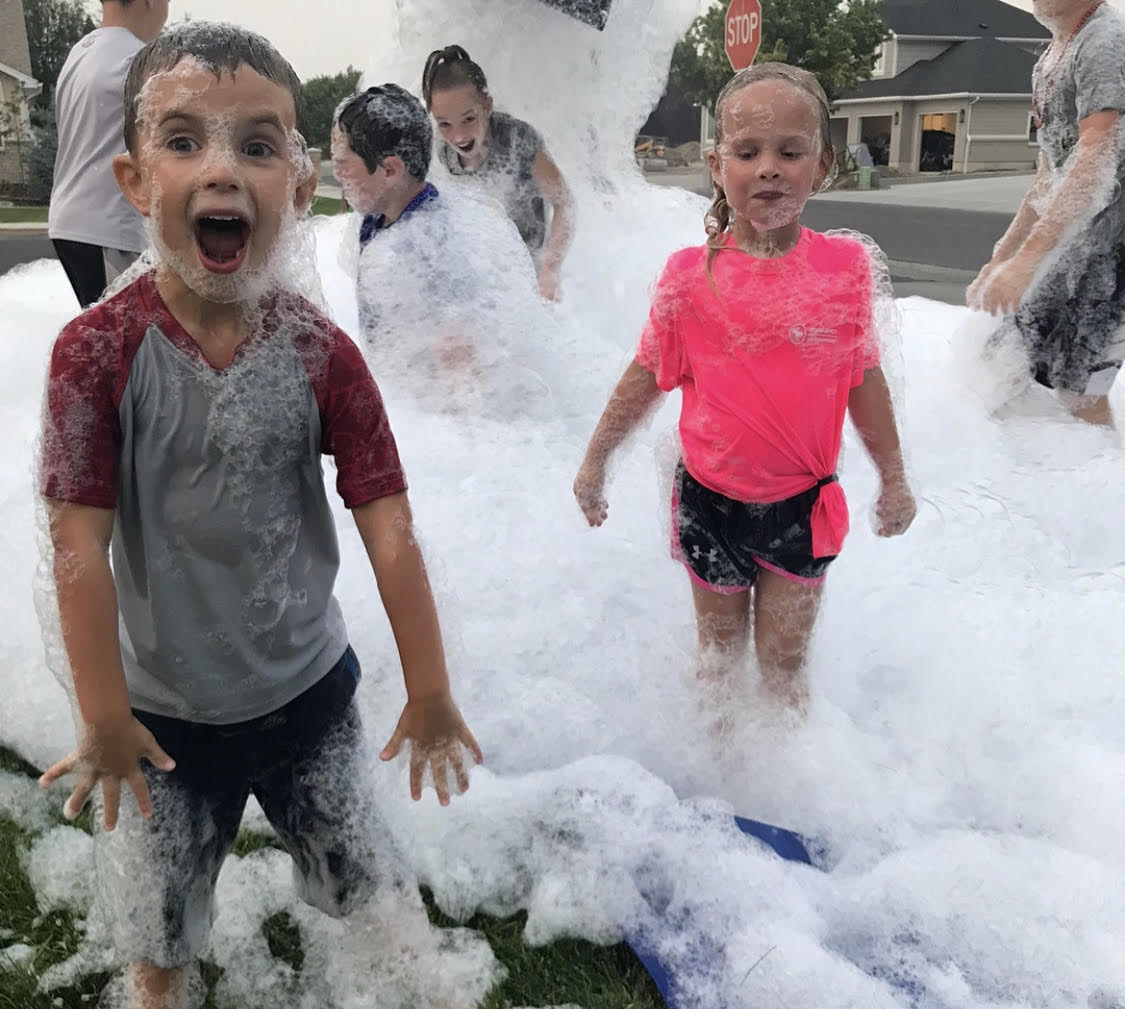 preschool foam party